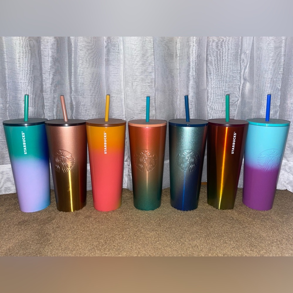 Stainless steel Starbucks tumbler